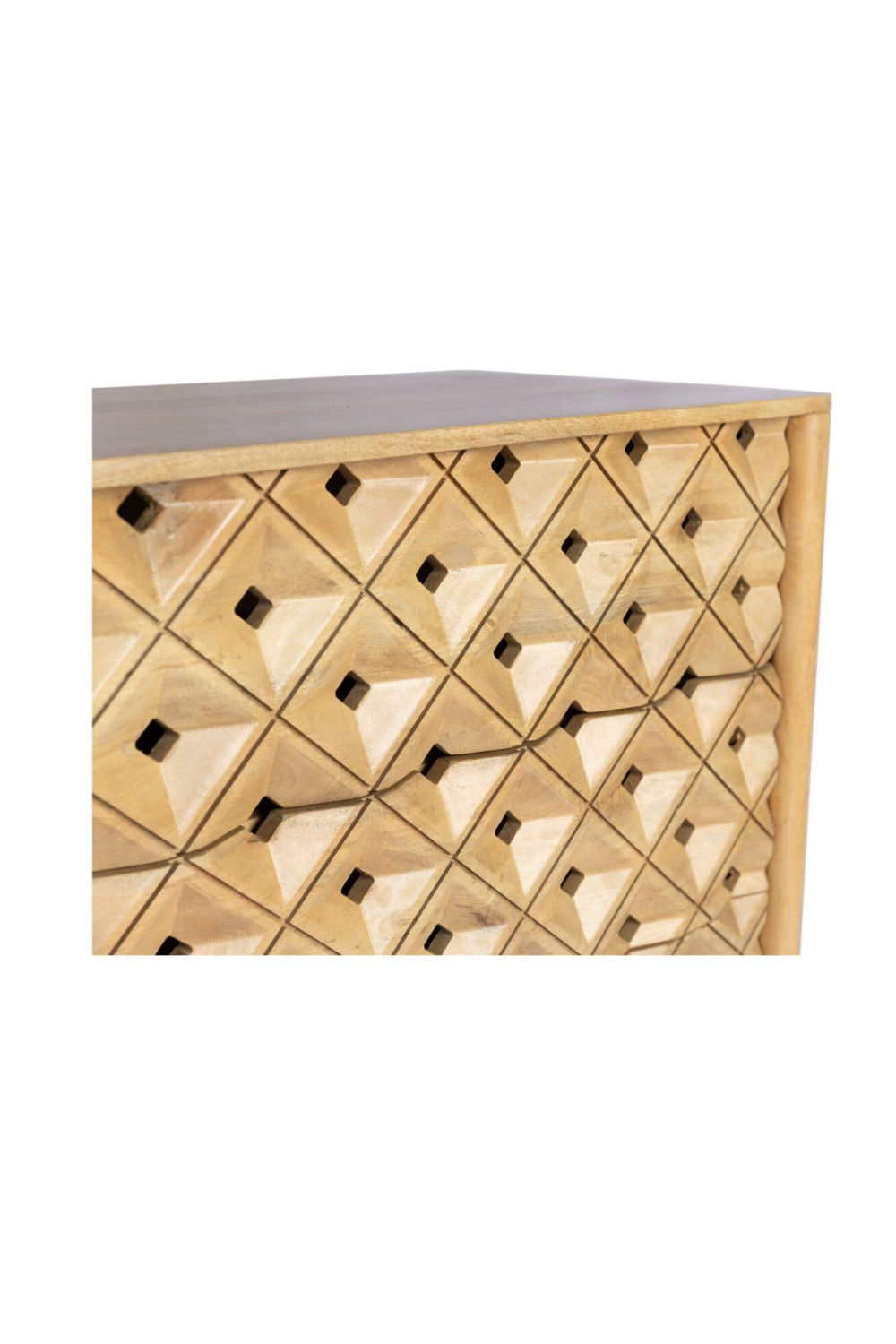 Modern European furniture - 4-Door Mango Wood Sideboard - www.oroa.com
