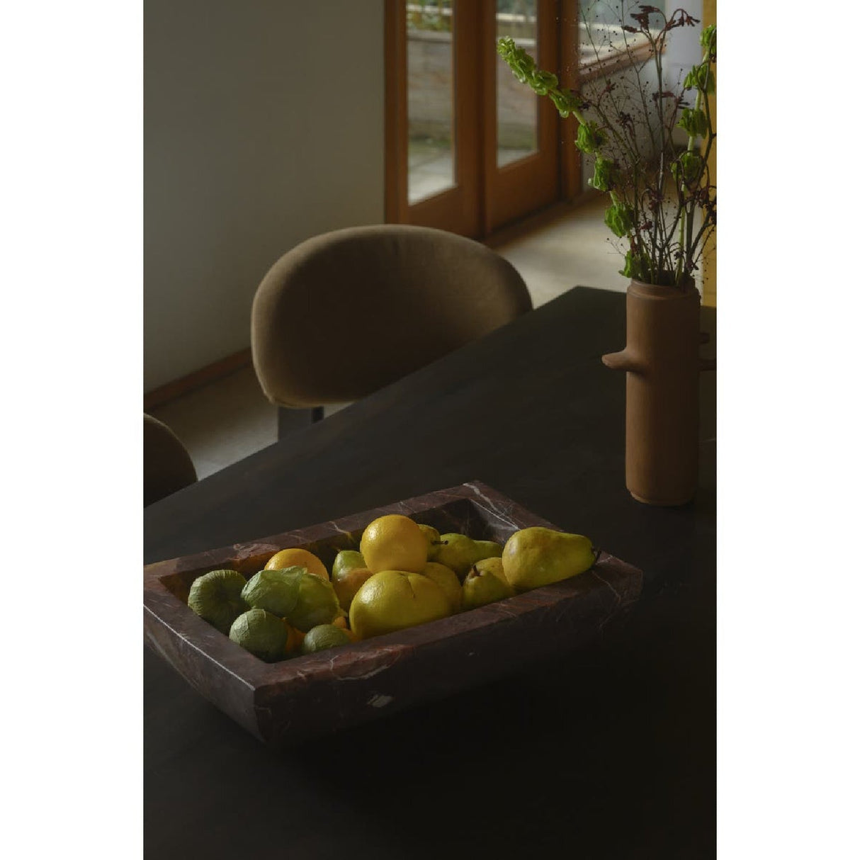 Modern or European furniture - Solid Marble Bowl - www.oroa.com