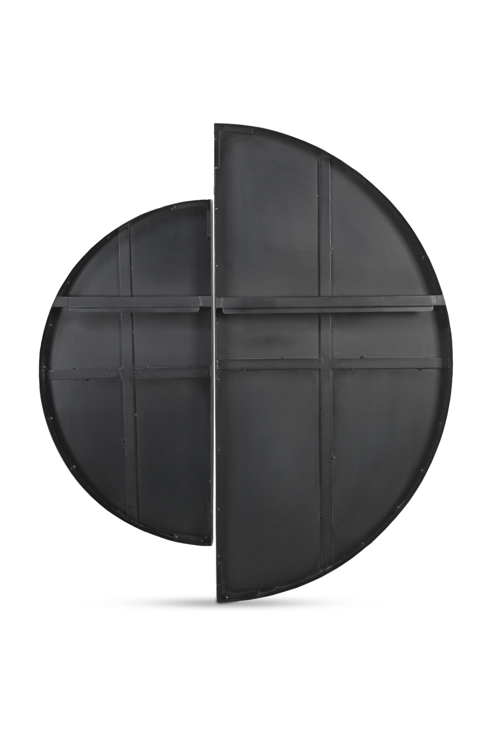Modern European furniture - Black Semicircle Wall Decor - www.oroa.com