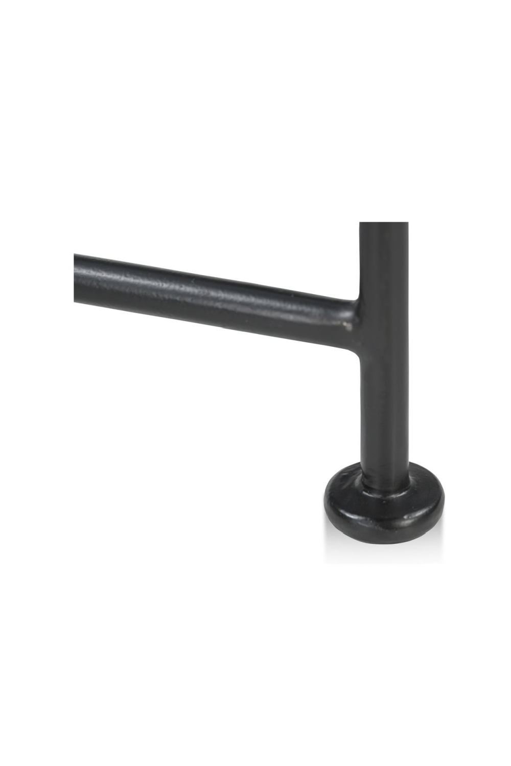 Modern European furniture - Black Metal Candle Holder - www.oroa.com