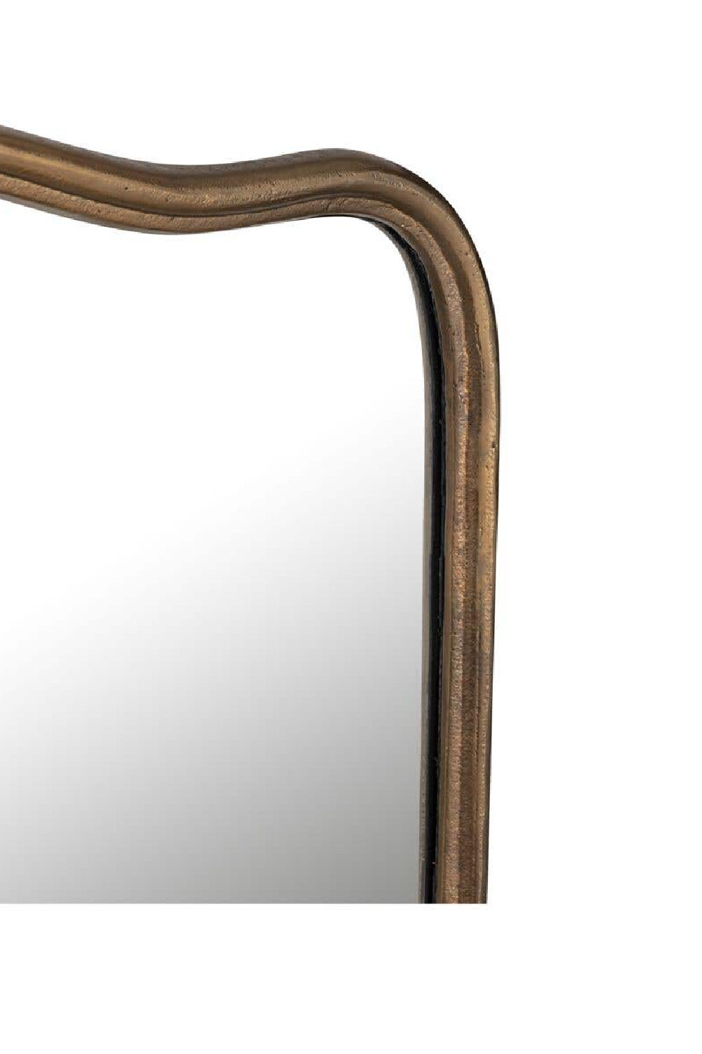Modern European furniture - Cast Aluminum Wall Mirror - www.oroa.com