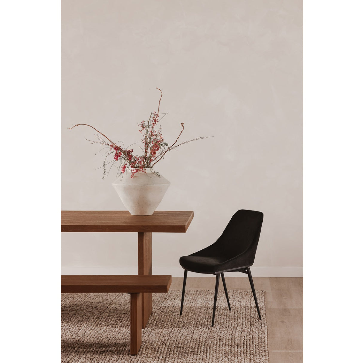 Modern European furniture - Sandblasted Oak Dining Table - www.oroa.com