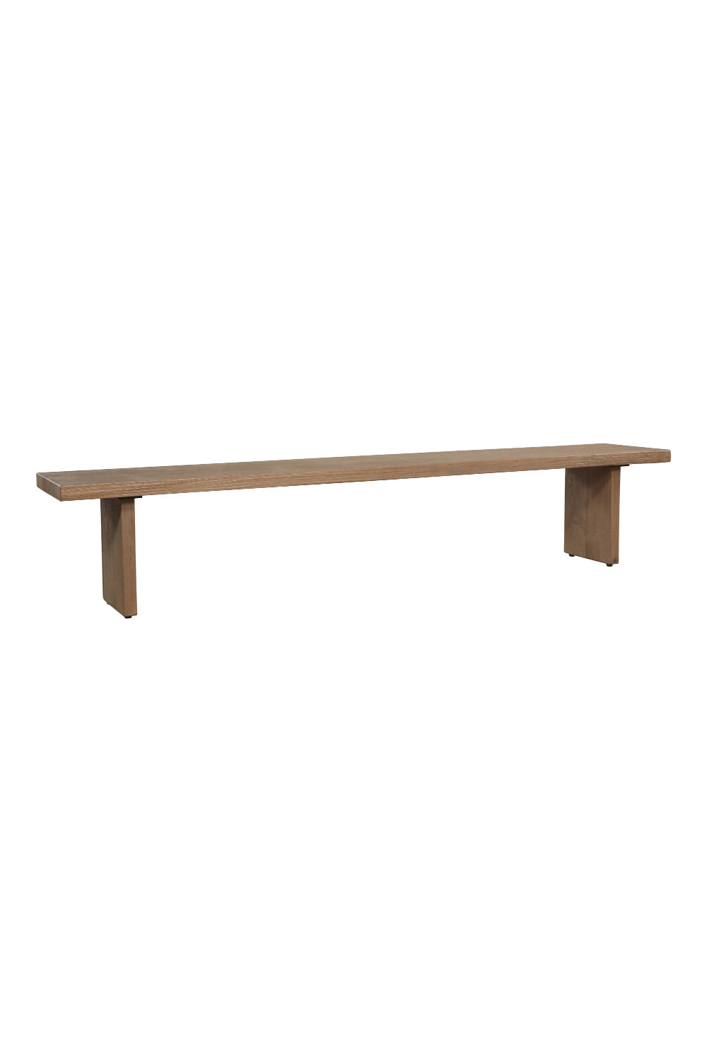 Modern European furniture - Sandblasted Oak Dining Bench - www.oroa.com