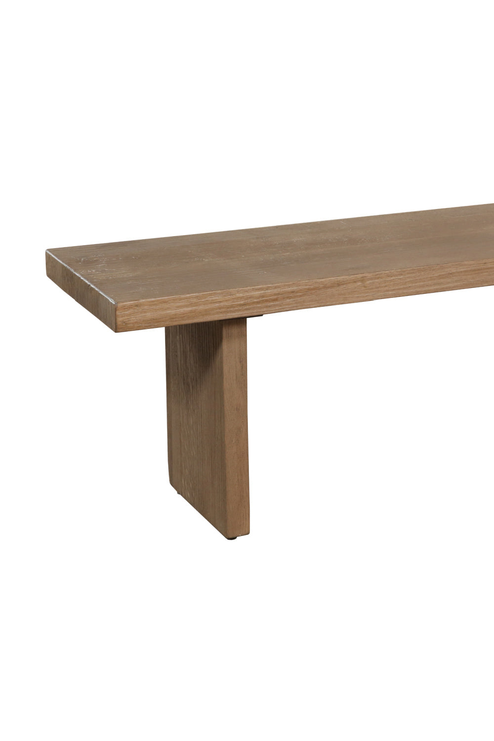Modern European furniture - Sandblasted Oak Dining Bench - www.oroa.com
