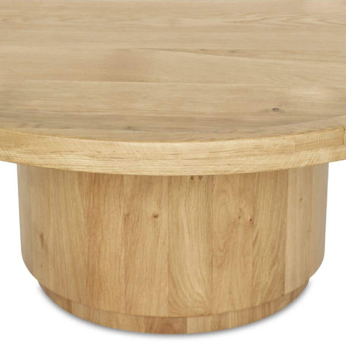 Round Tray Oak Coffee Table | Novi Living Cohen