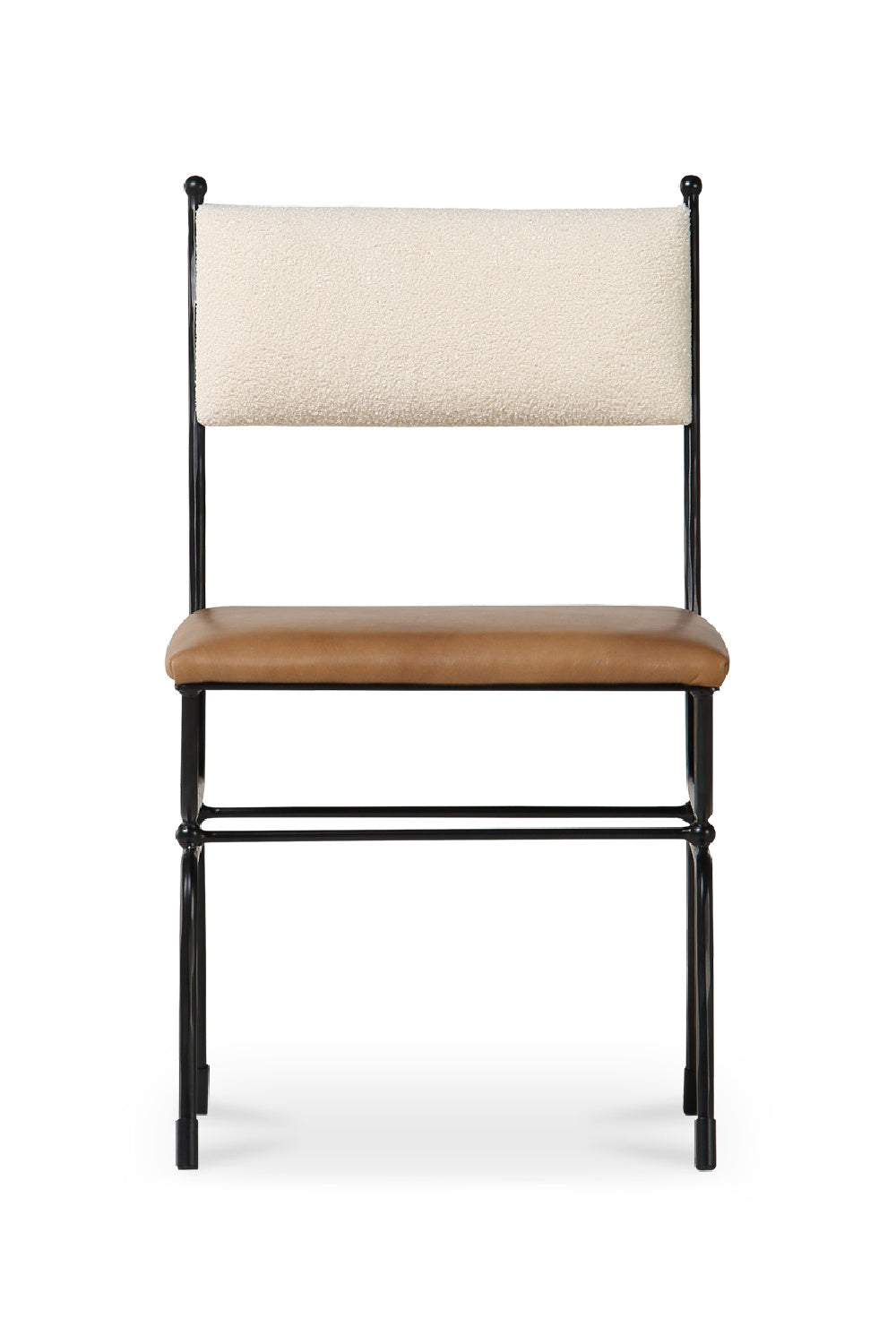 Modern European furniture - Hammered Metal Frame Dining Chair - www.oroa.com