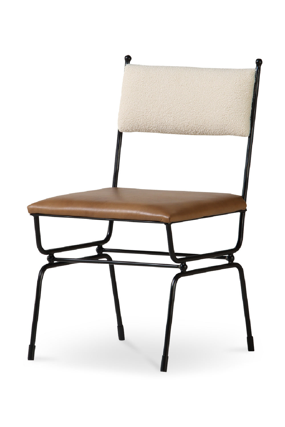 Modern European furniture - Hammered Metal Frame Dining Chair - www.oroa.com