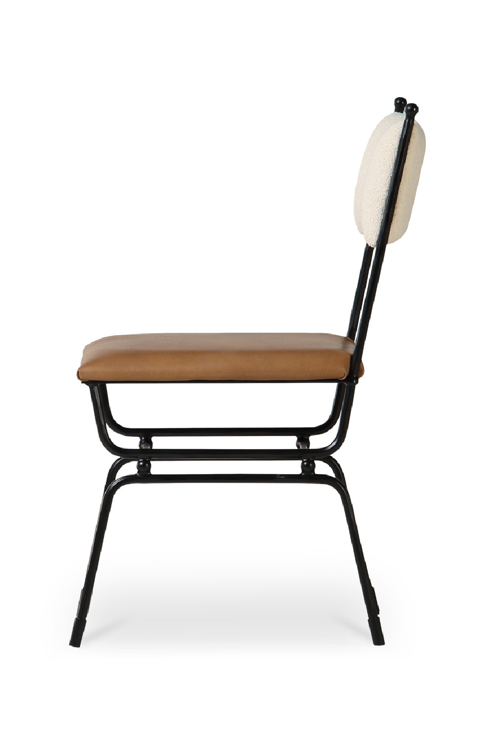 Modern European furniture - Hammered Metal Frame Dining Chair - www.oroa.com