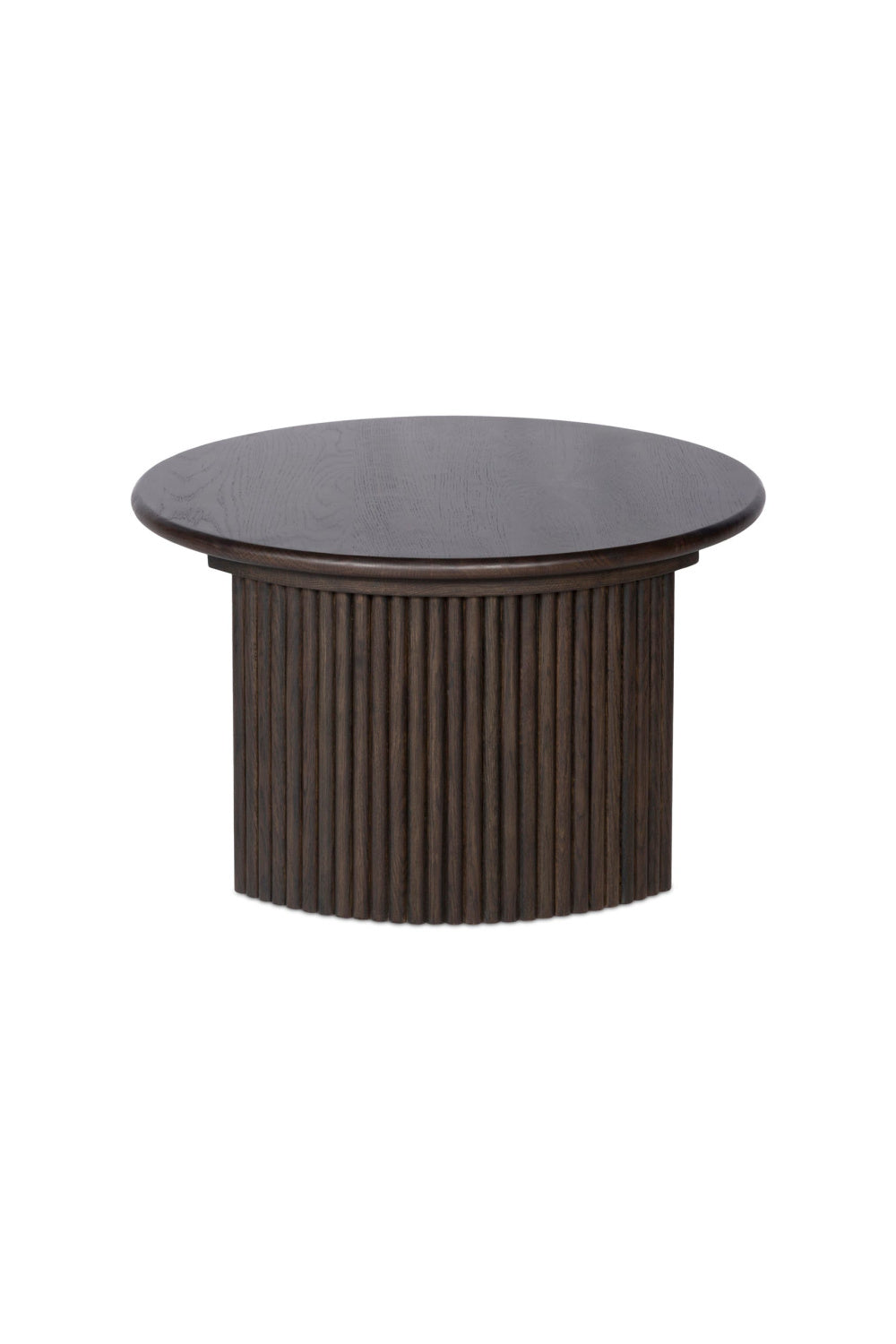 Oak Fluted Base Coffee Table | Novi Living Penny