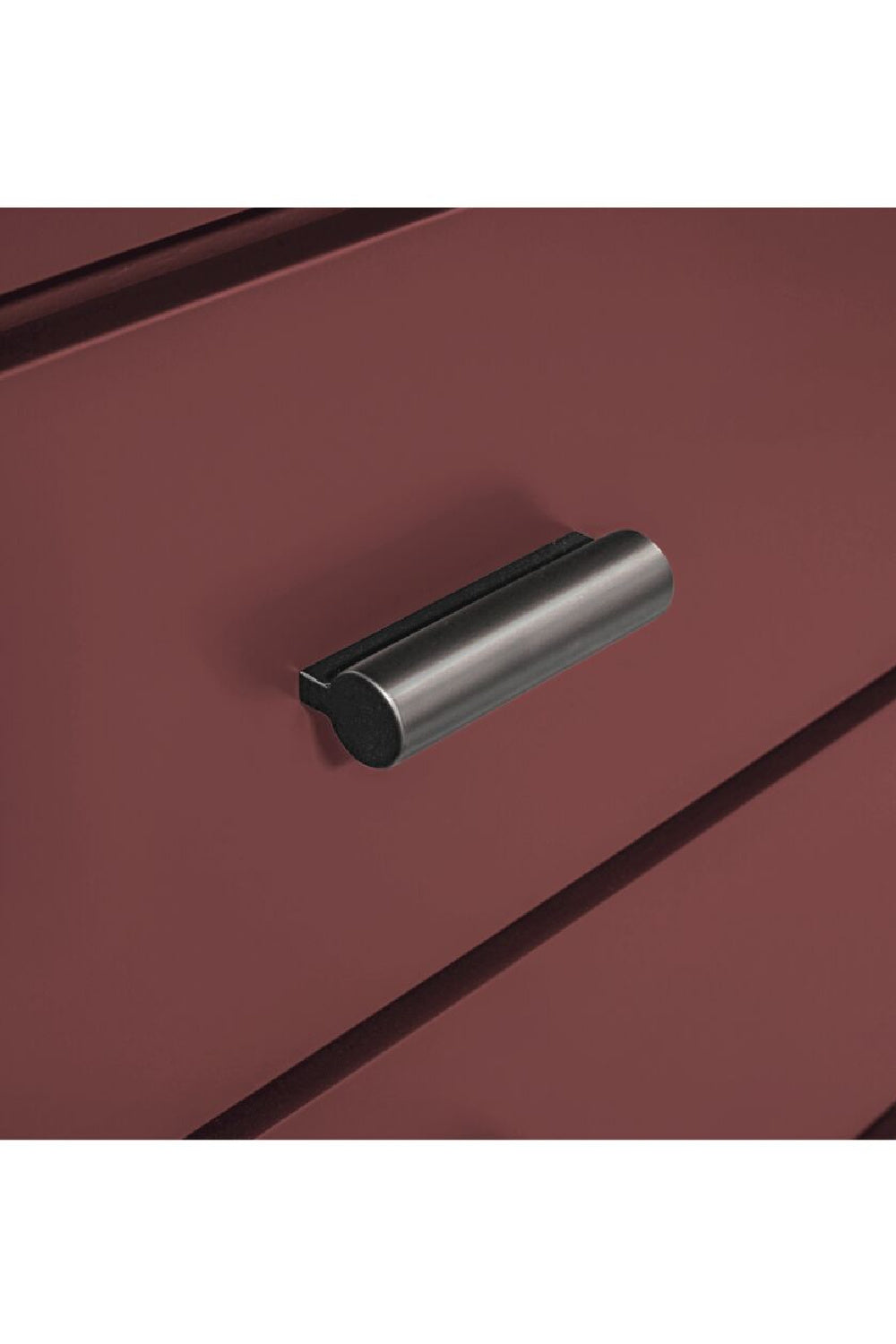 Modern European furniture - Red Wooden 6-Drawer Dresser - www.oroa.com