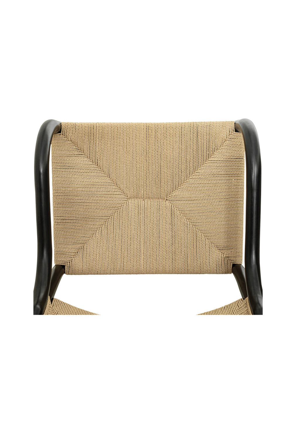 Modern European furniture - Minimalist Beech Wood & Rope Dining Chair - www.oroa.com