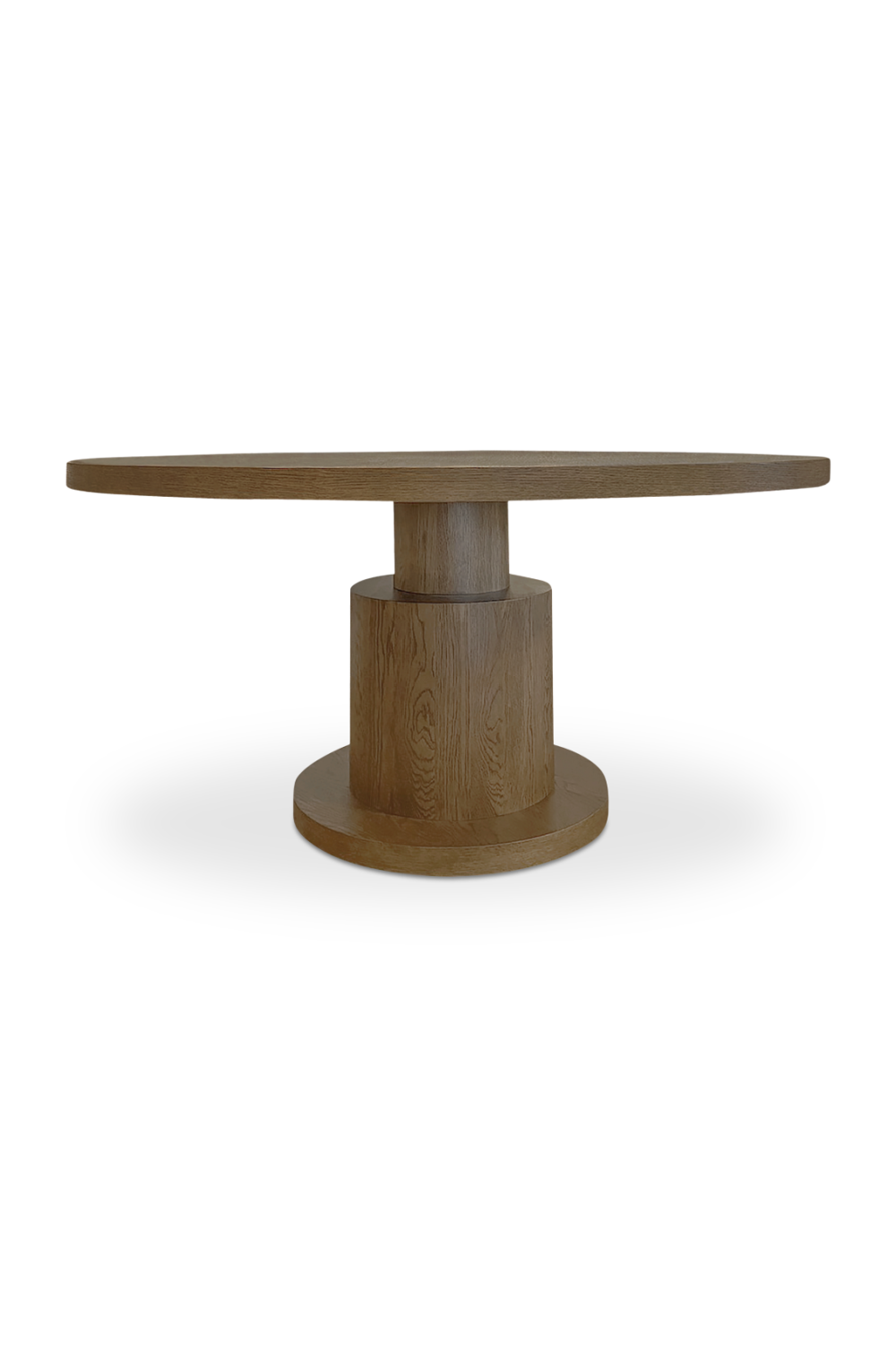 Modern European furniture - Round Oak Dining Table - www.oroa.com