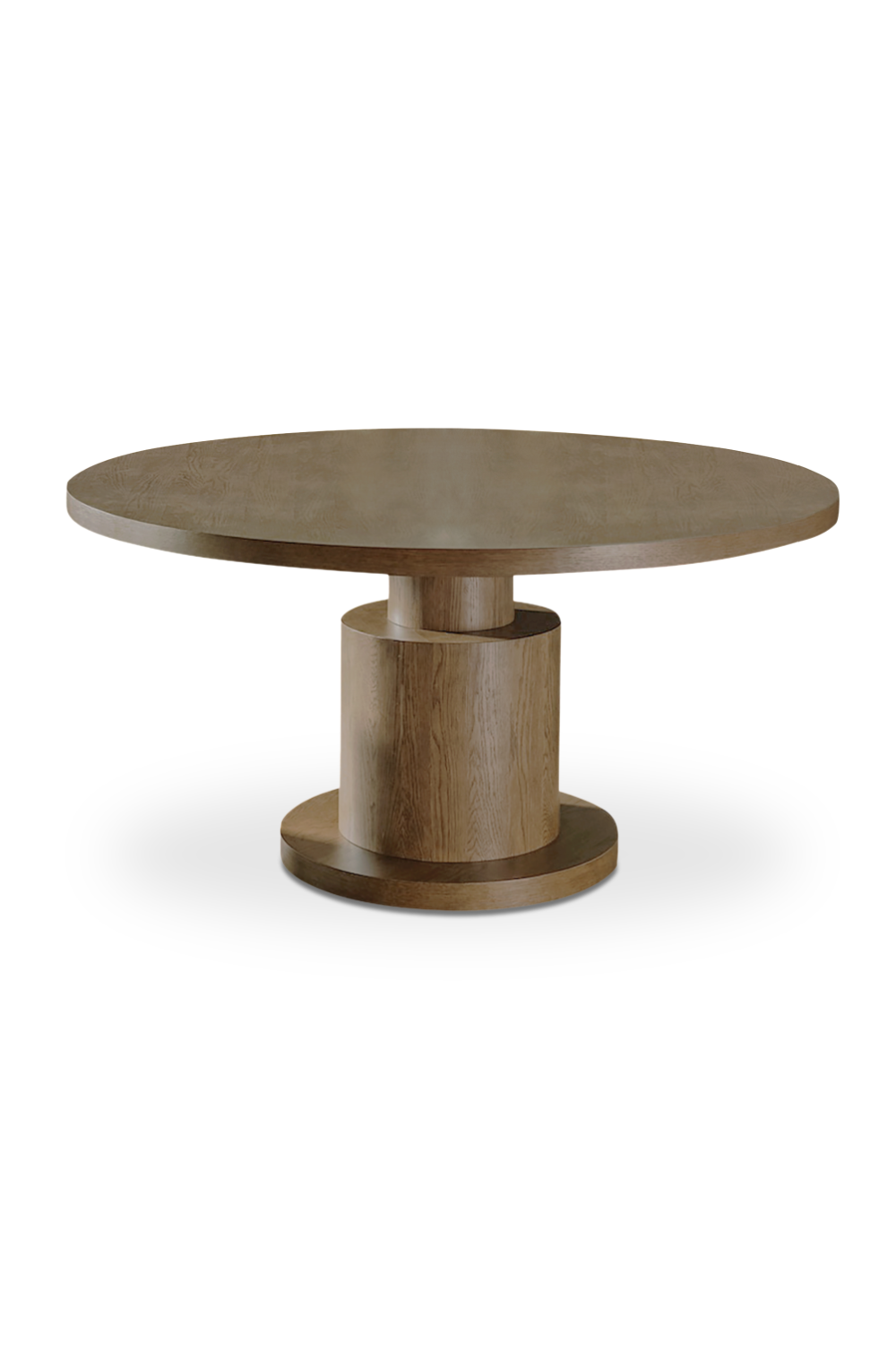 Modern European furniture - Round Oak Dining Table - www.oroa.com