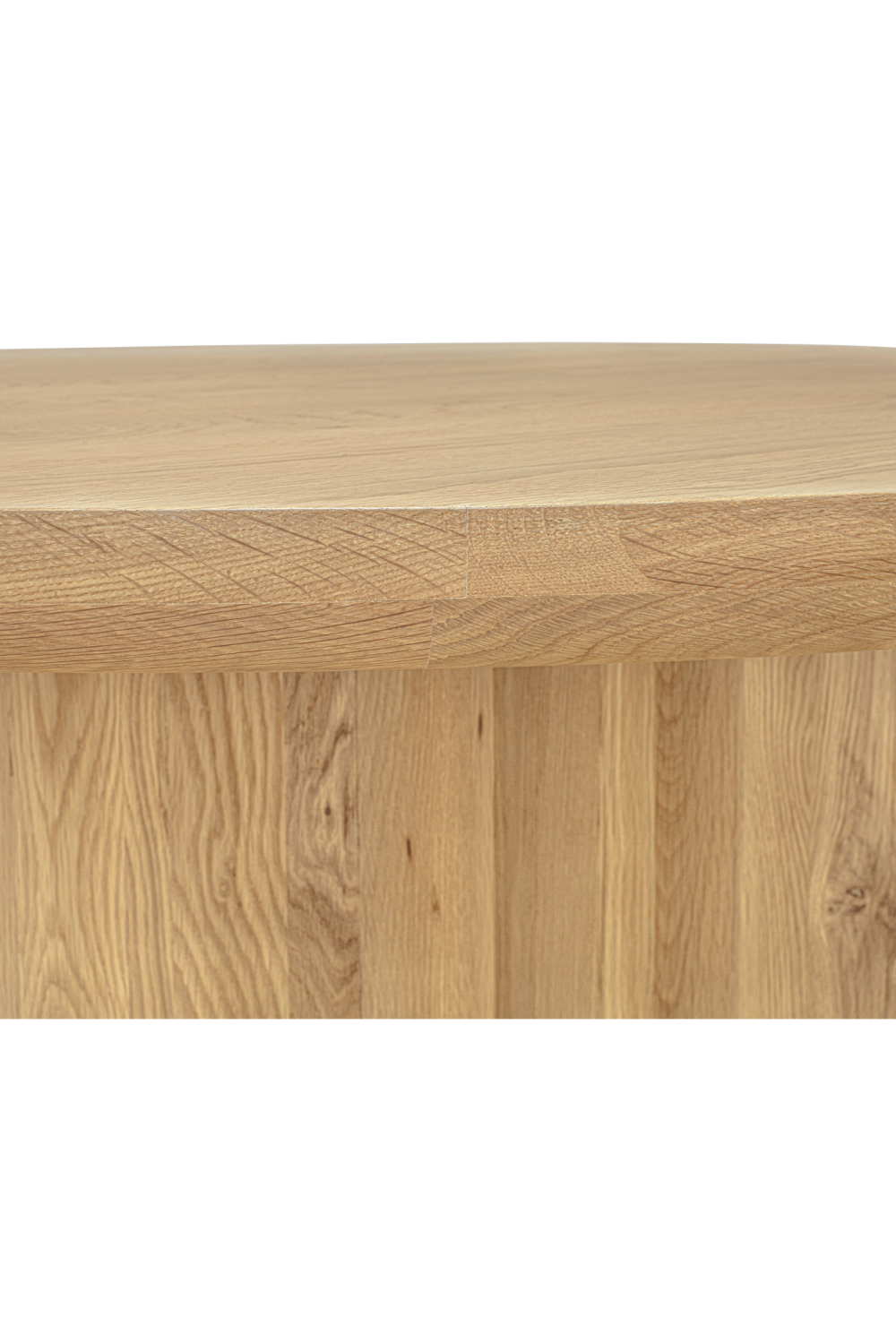 Modern European furniture - Natural Oak Veneer Dining Table - www.oroa.com