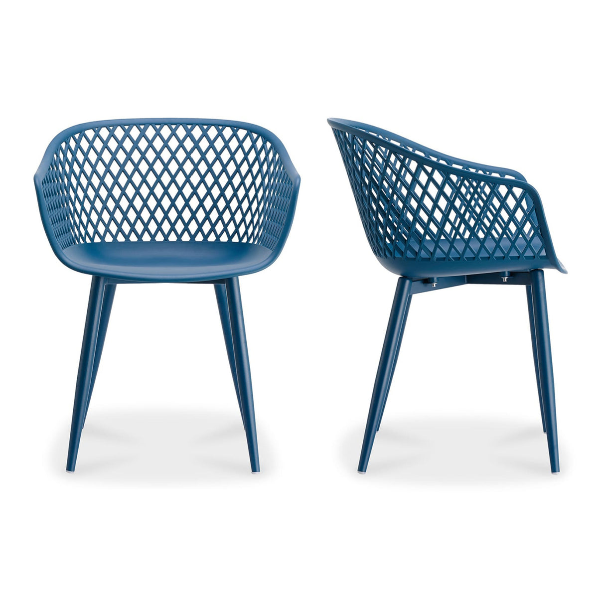 Modern European furniture - Molded Indoor/Outdoor Dining Chairs (2) - www.oroa.com | Oroa.com
