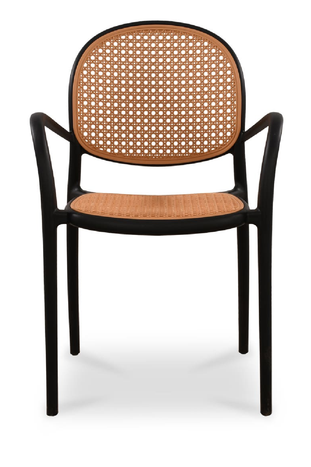 Modern European furniture - Woven Design Outdoor Dining Chairs (2) - www.oroa.com