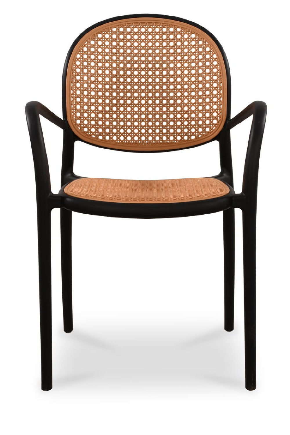 Modern European furniture - Woven Design Outdoor Dining Chairs (2) - www.oroa.com