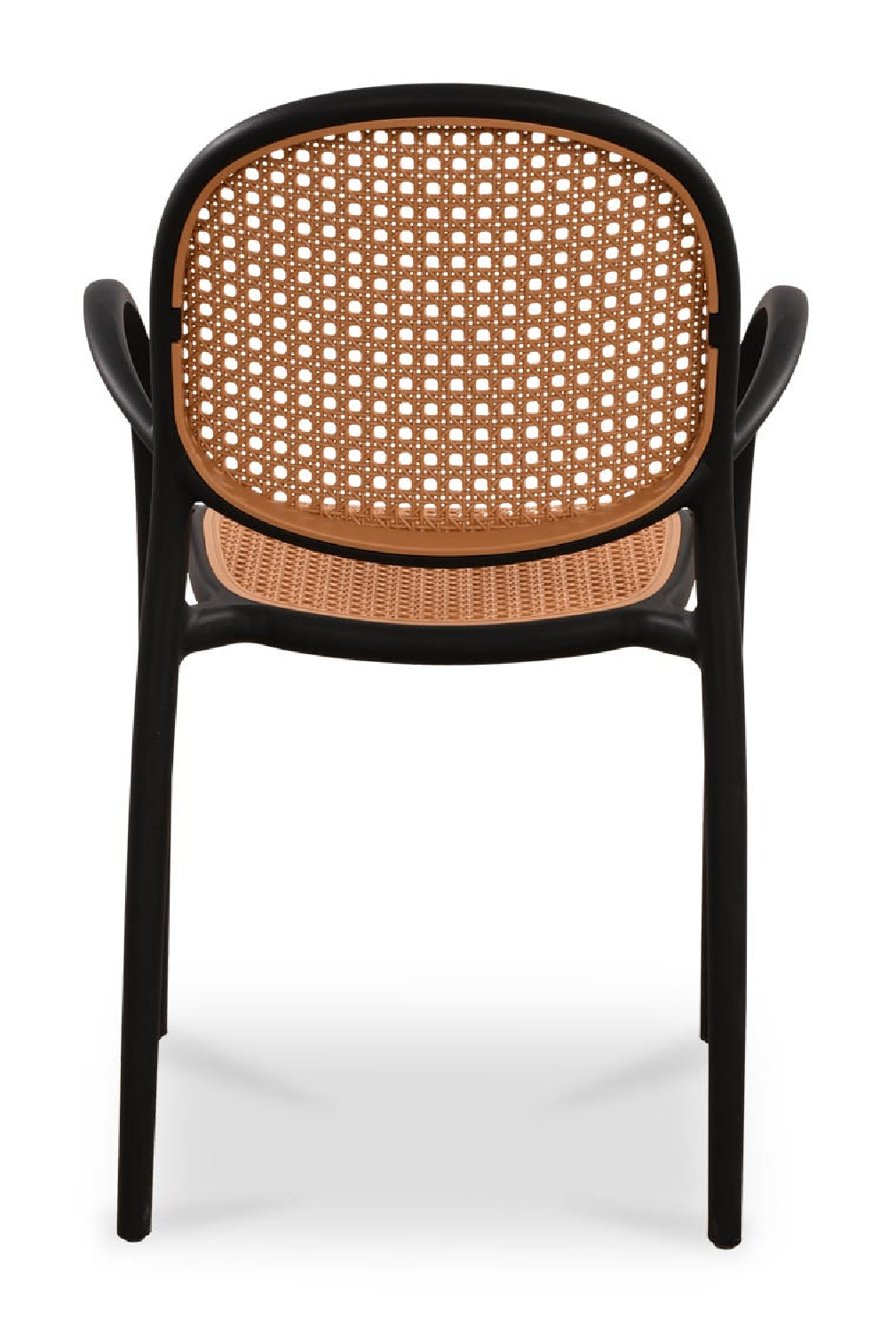 Modern European furniture - Woven Design Outdoor Dining Chairs (2) - www.oroa.com