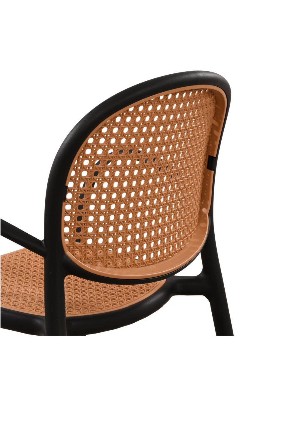 Modern European furniture - Woven Design Outdoor Dining Chairs (2) - www.oroa.com