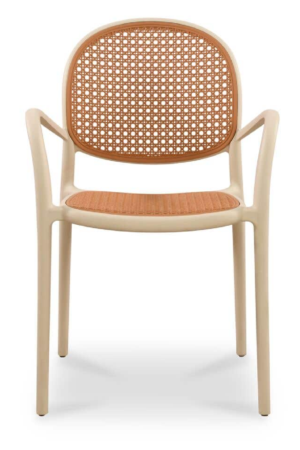 Modern European furniture - Woven Design Outdoor Dining Chairs (2) - www.oroa.com