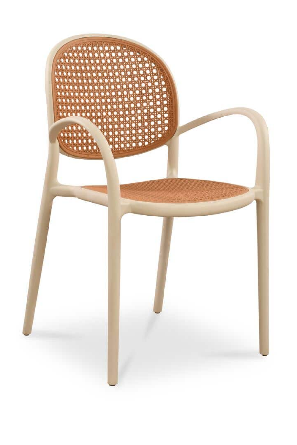 Modern European furniture - Woven Design Outdoor Dining Chairs (2) - www.oroa.com