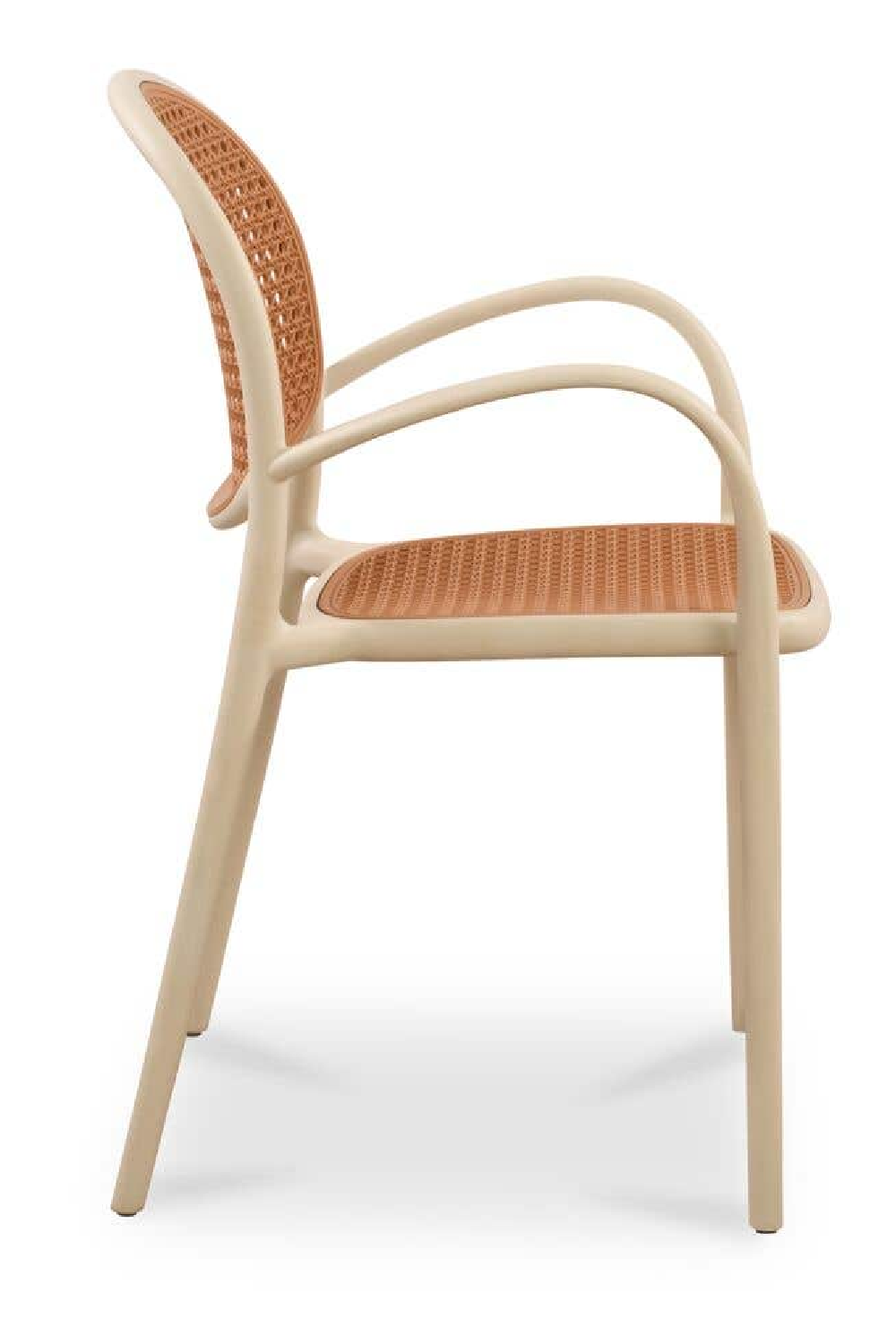 Modern European furniture - Woven Design Outdoor Dining Chairs (2) - www.oroa.com