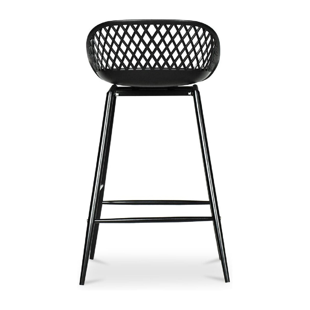Modern European furniture - Diamond-Mesh Indoor/Outdoor Counter Stools (2) - www.oroa.com