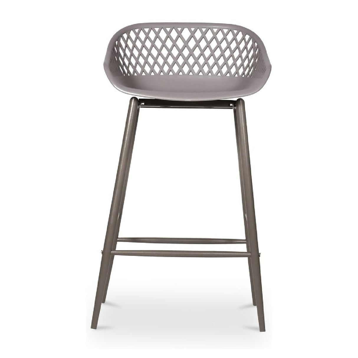 Modern European furniture - Diamond-Mesh Indoor/Outdoor Counter Stools (2) - www.oroa.com