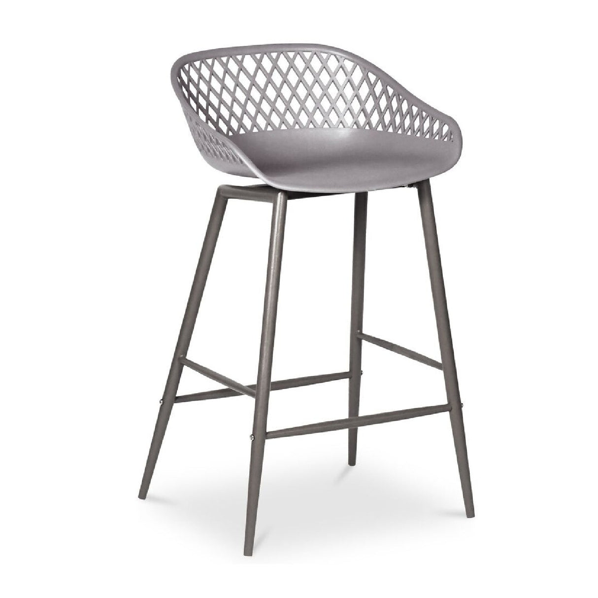 Modern European furniture - Diamond-Mesh Indoor/Outdoor Counter Stools (2) - www.oroa.com