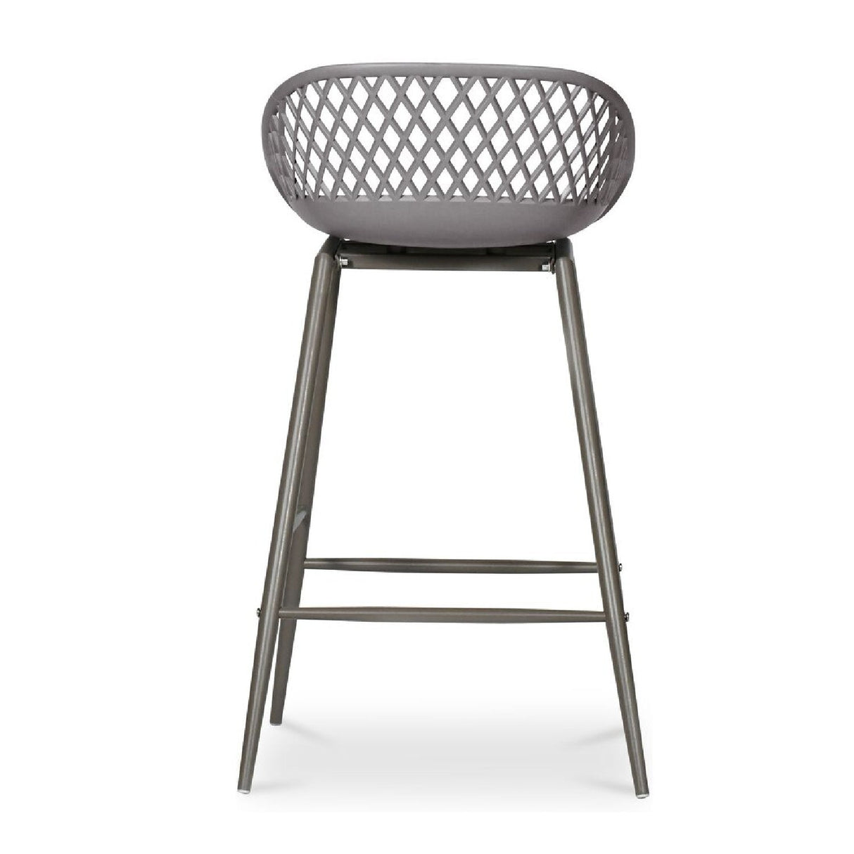 Modern European furniture - Diamond-Mesh Indoor/Outdoor Counter Stools (2) - www.oroa.com
