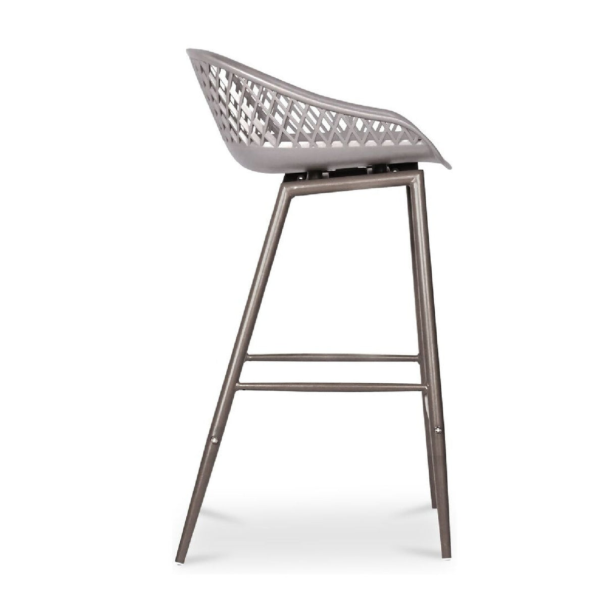 Modern European furniture - Diamond-Mesh Indoor/Outdoor Counter Stools (2) - www.oroa.com
