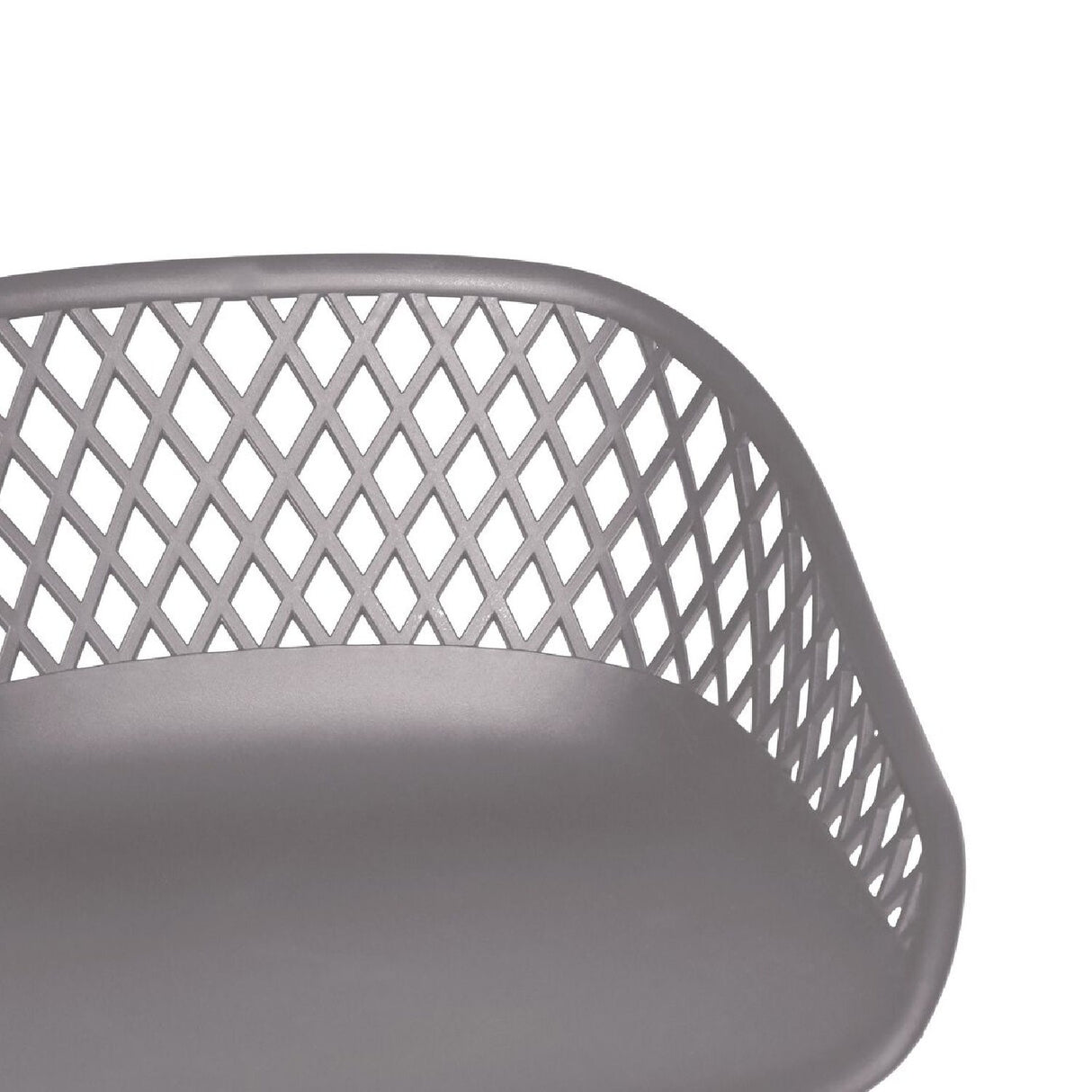 Modern European furniture - Diamond-Mesh Indoor/Outdoor Counter Stools (2) - www.oroa.com