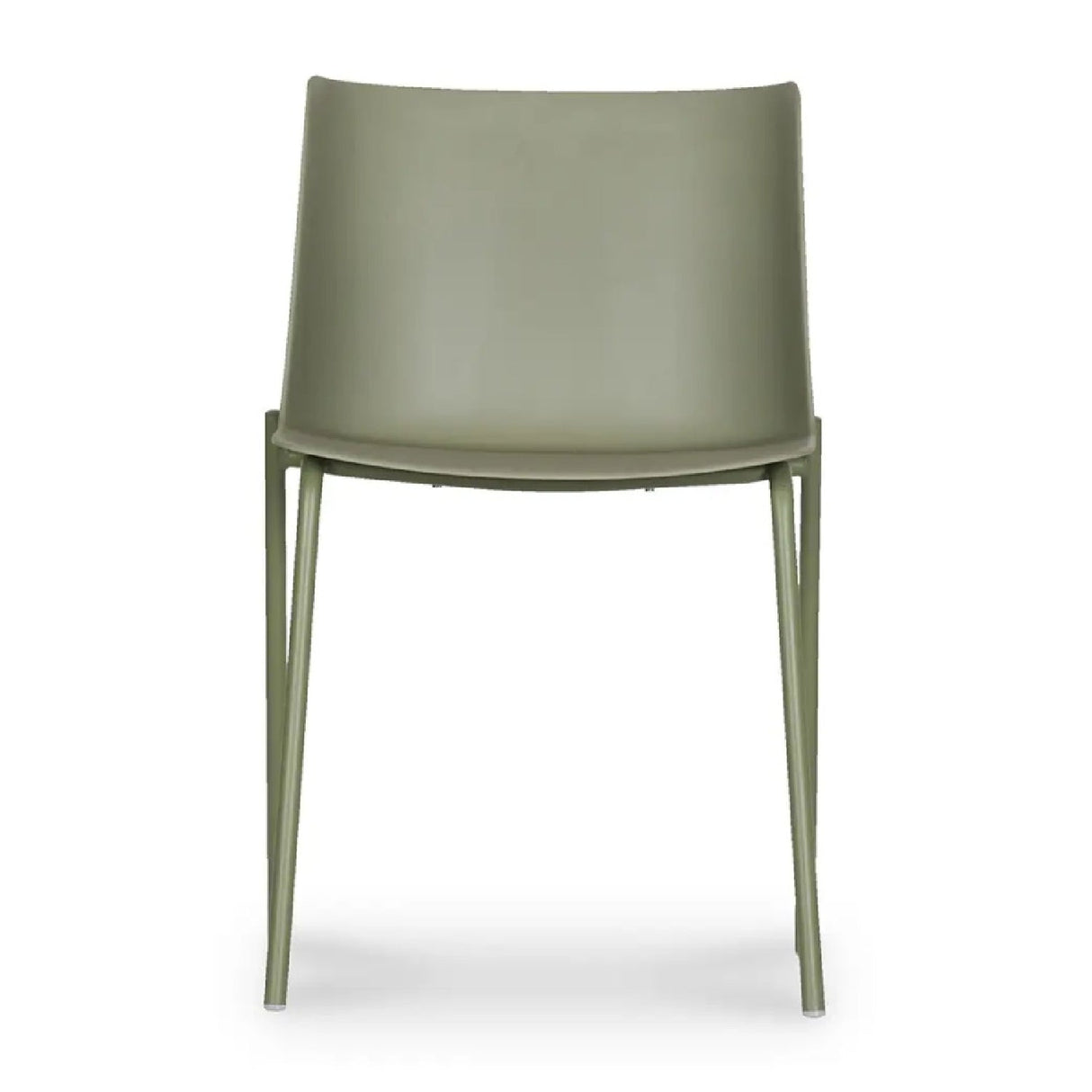 Modern European furniture - Green Outdoor Dining Chairs (2) - www.oroa.com
