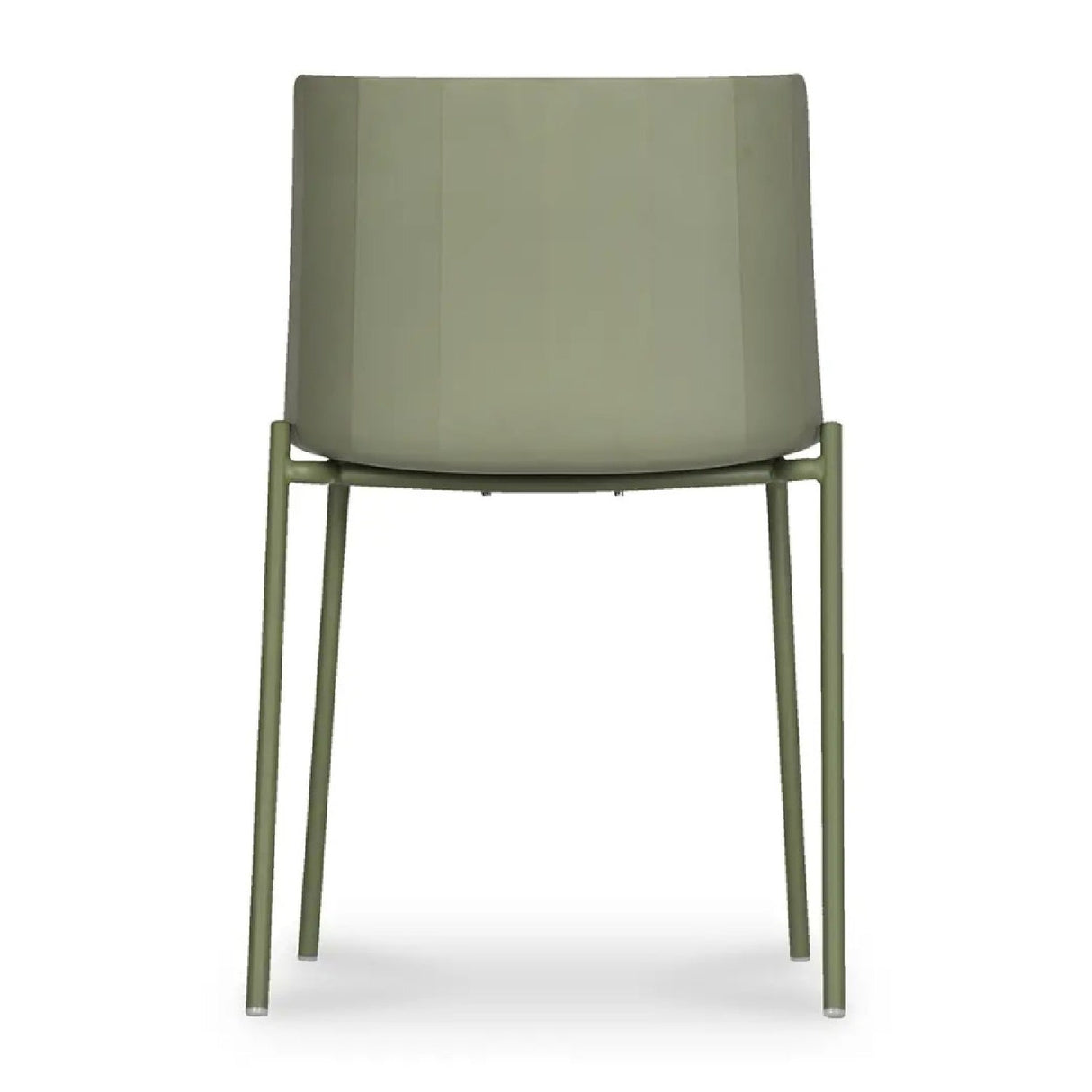 Modern European furniture - Green Outdoor Dining Chairs (2) - www.oroa.com