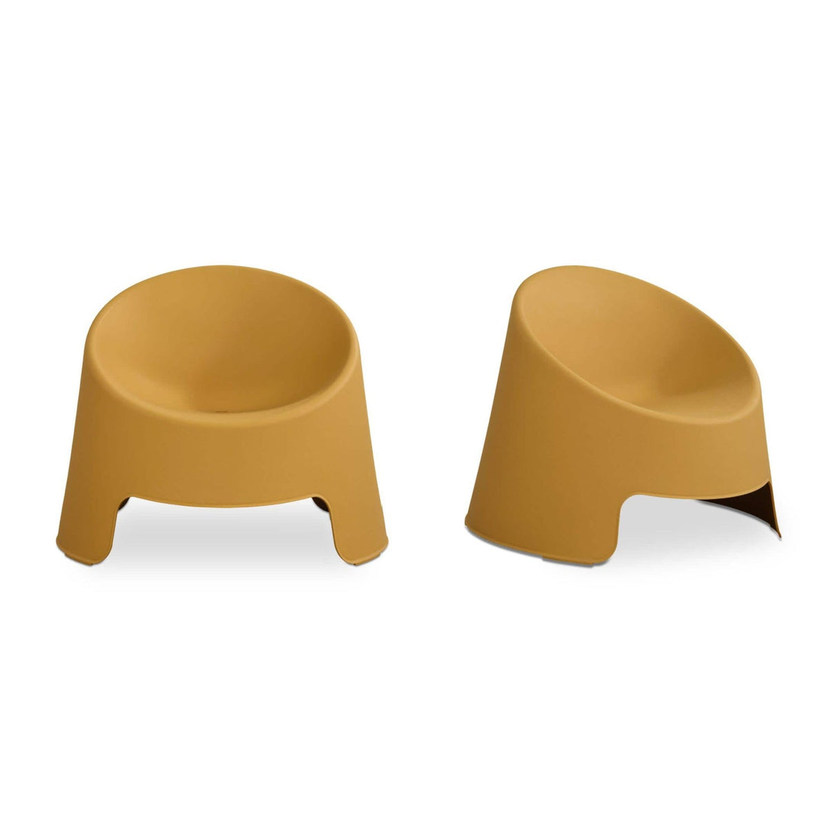 Modern or European furniture - Round Outdoor Accent Chairs (2) - www.oroa.com