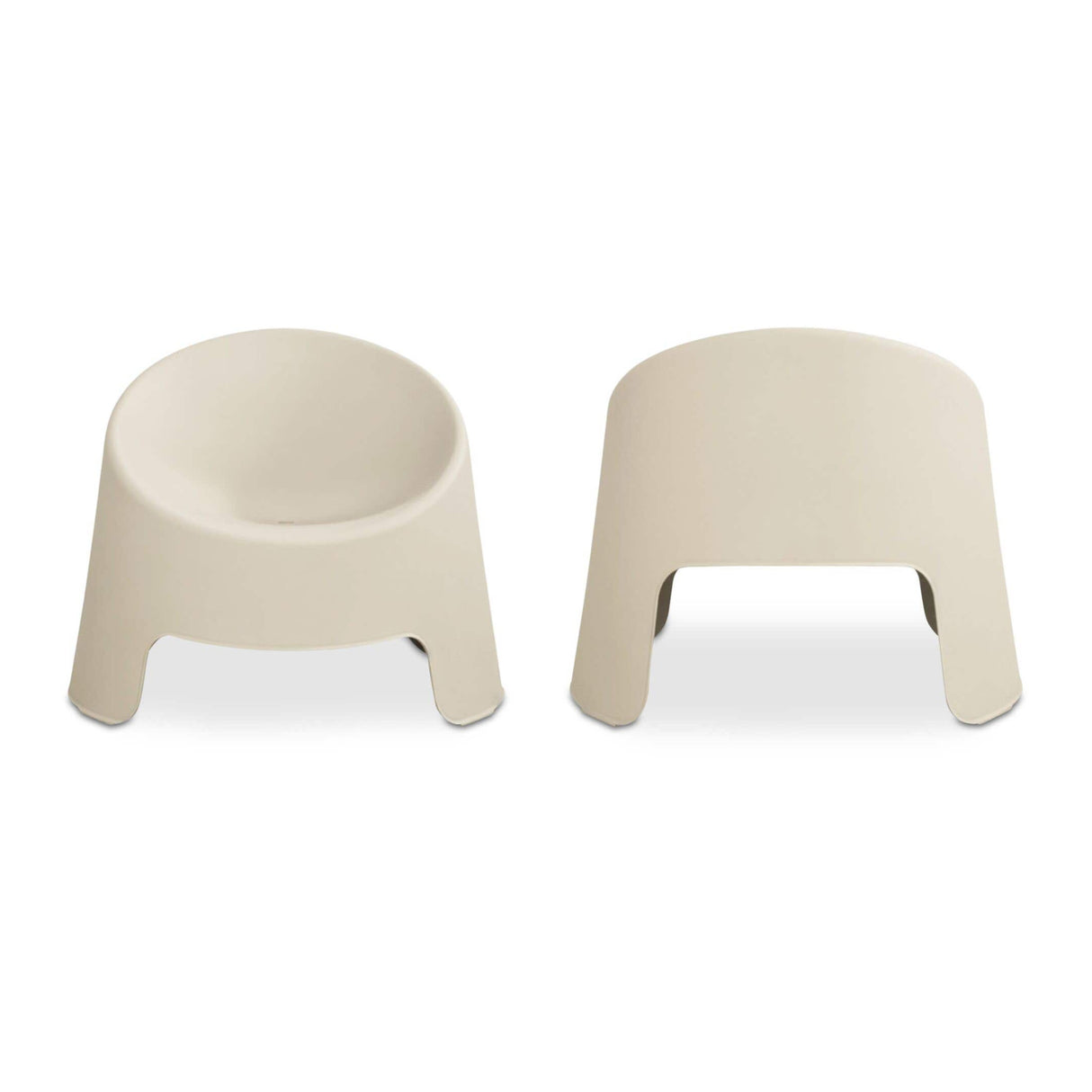 Round Outdoor Accent Chairs (2) | Novi Living Nolla