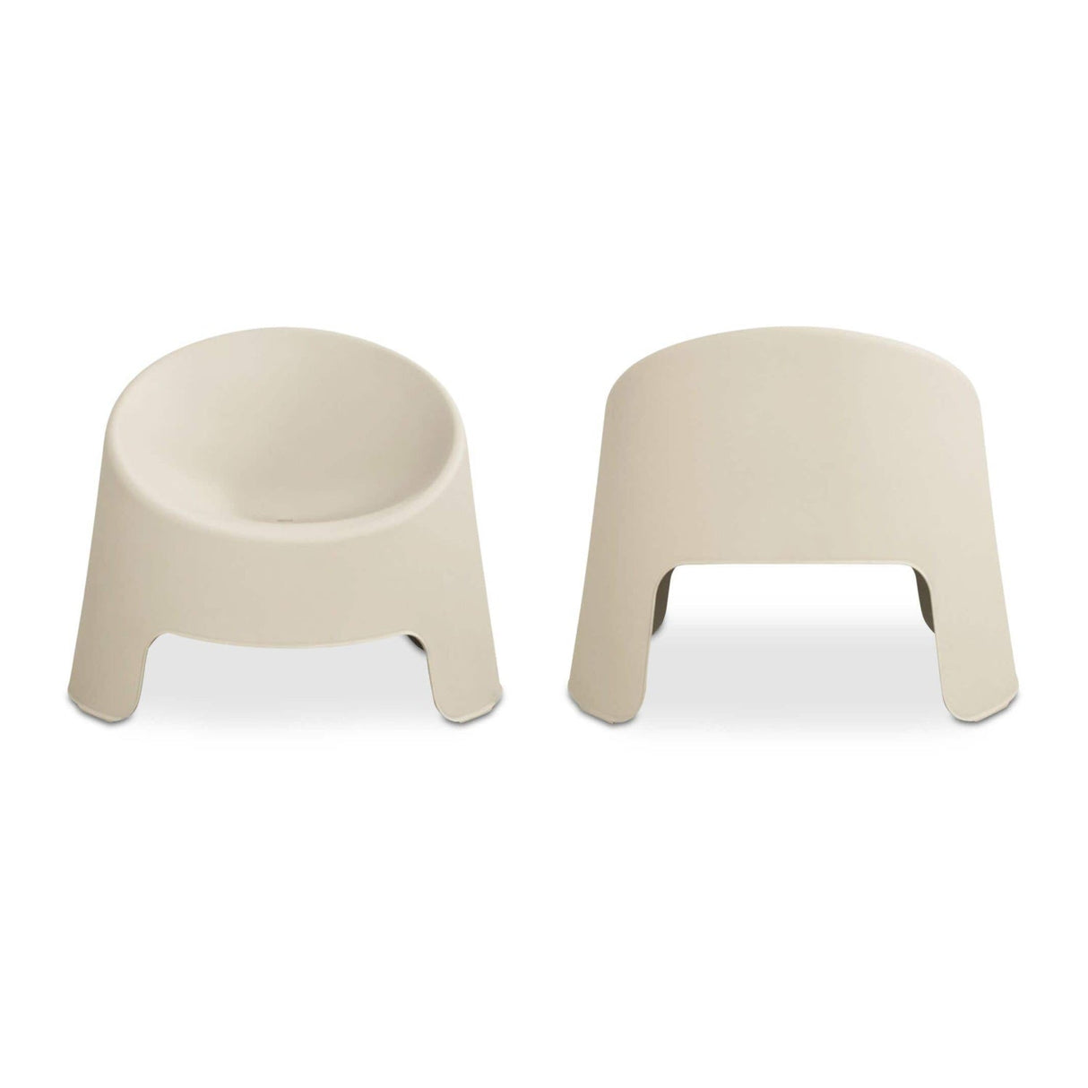 Modern or European furniture - Round Outdoor Accent Chairs (2) - www.oroa.com