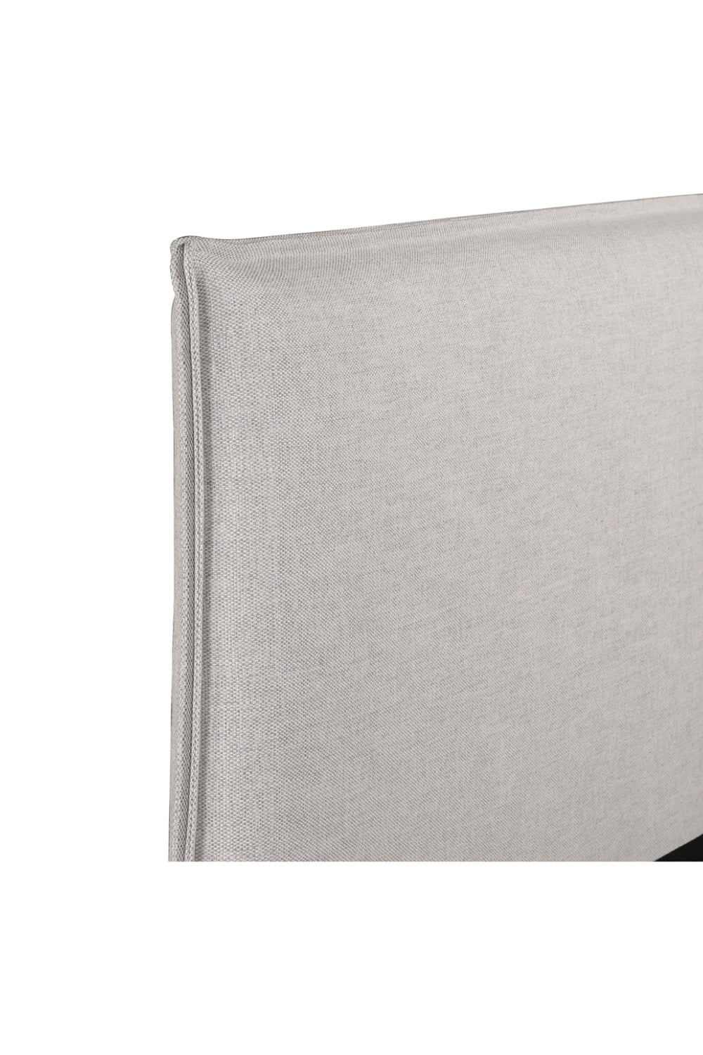 Modern European furniture - Gray Linen Blend Bed - www.oroa.com