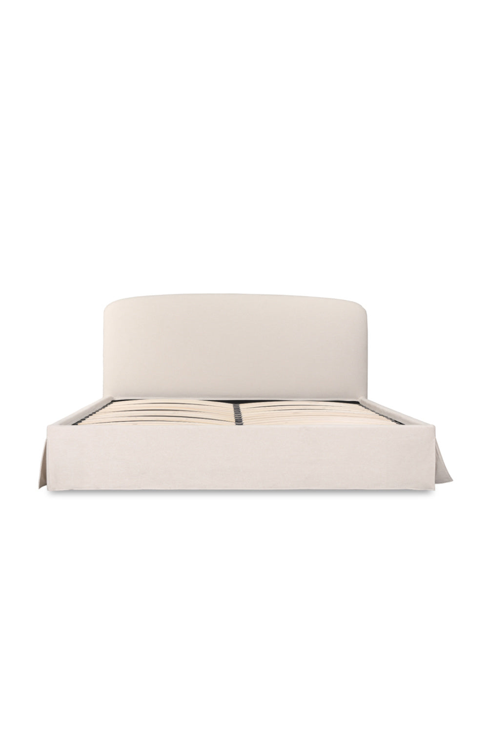 Modern European furniture - Cream Storage Bed - www.oroa.com