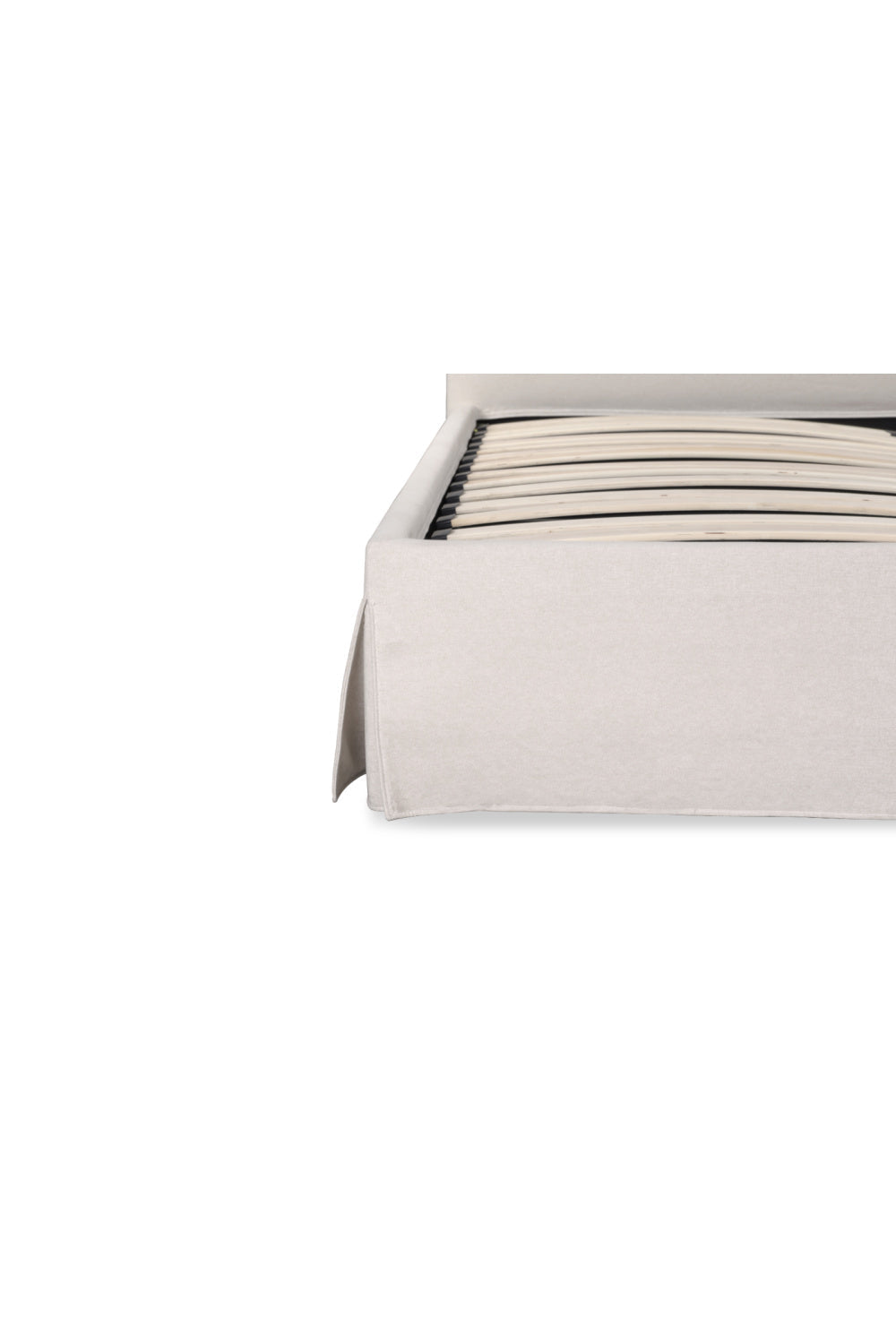 Modern European furniture - Cream Storage Bed - www.oroa.com