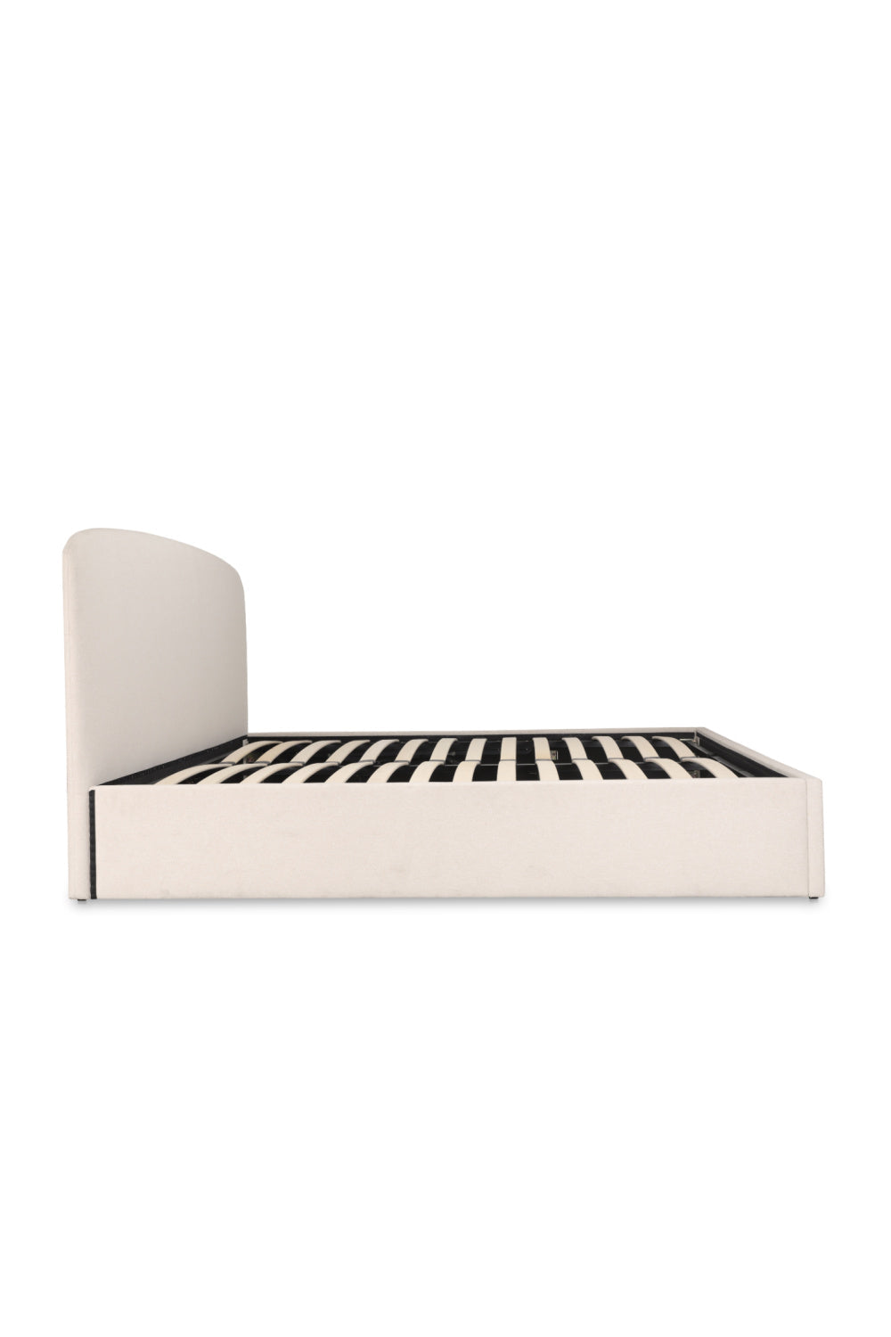 Modern European furniture - Cream Storage Bed - www.oroa.com