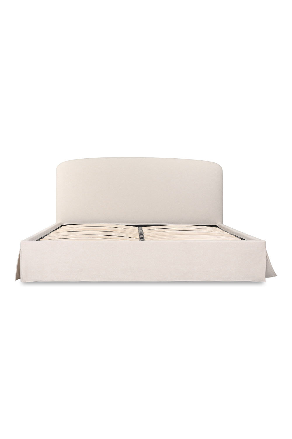 Modern European furniture - Cream Storage Bed - www.oroa.com