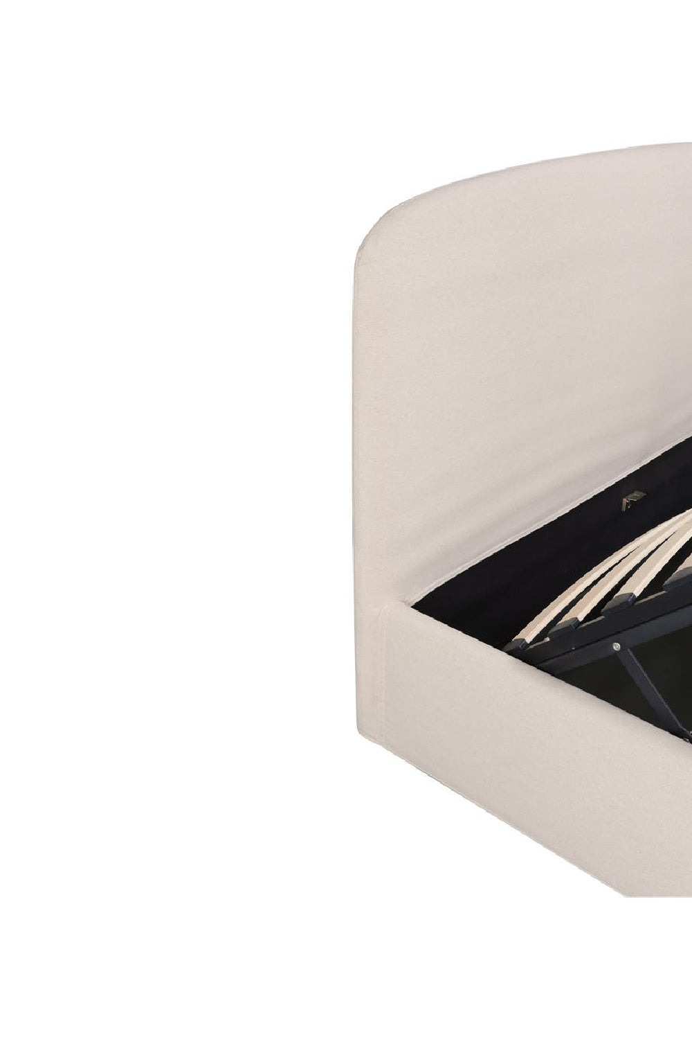Modern European furniture - Cream Storage Bed - www.oroa.com