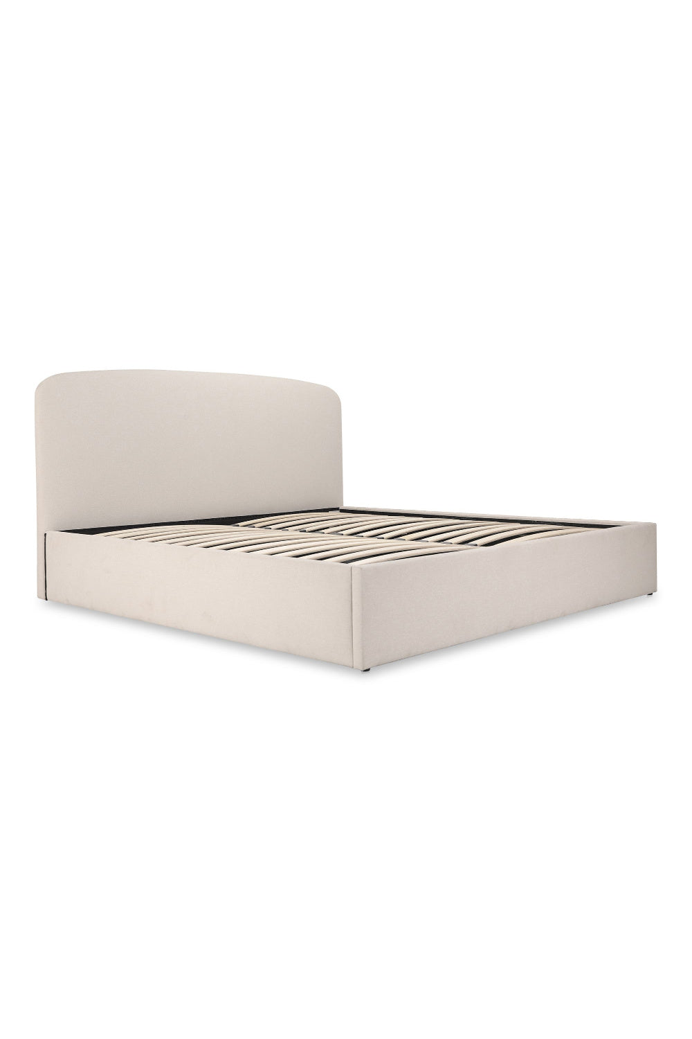Modern European furniture - Cream Storage Bed - www.oroa.com