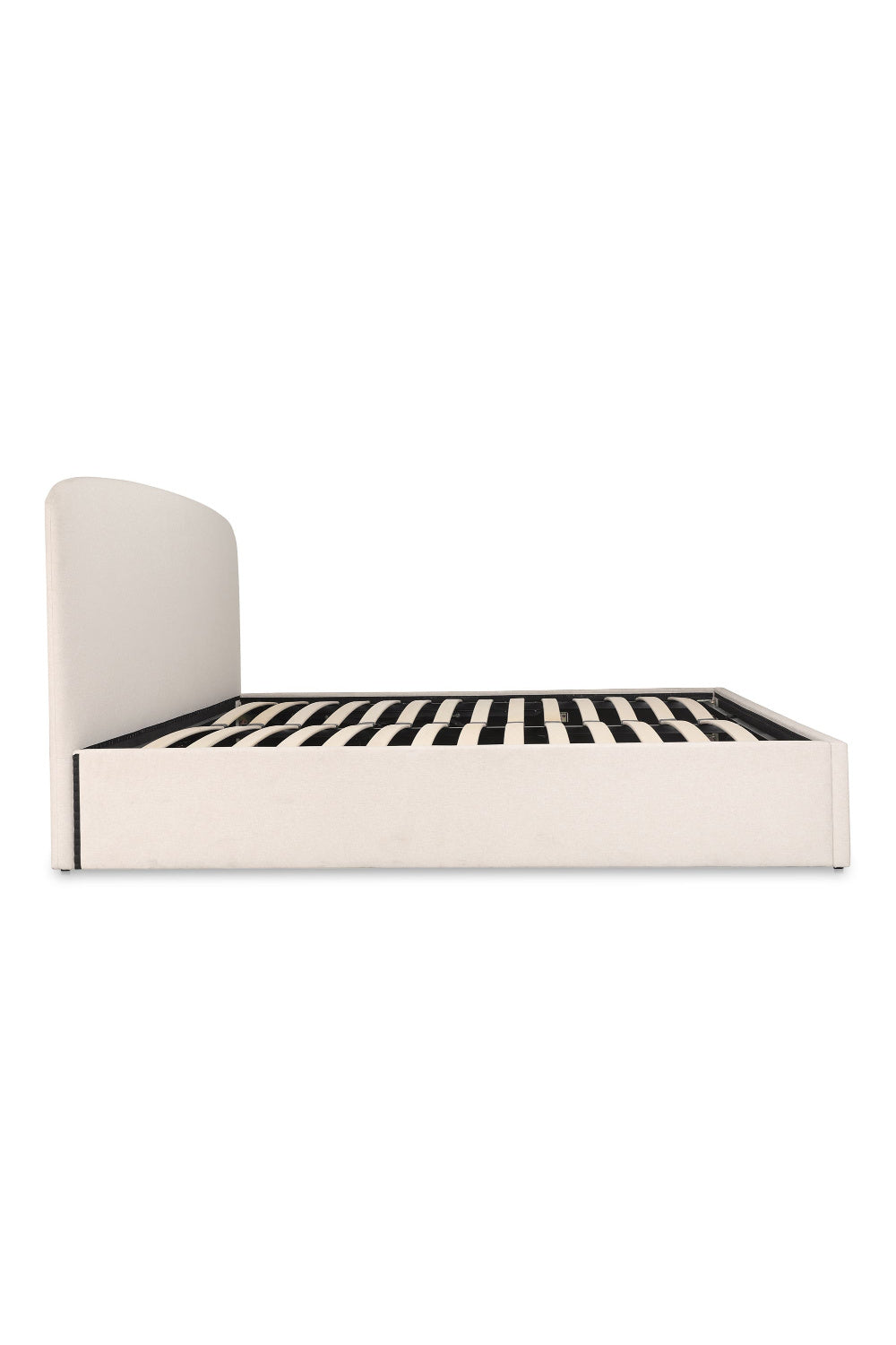 Modern European furniture - Cream Storage Bed - www.oroa.com