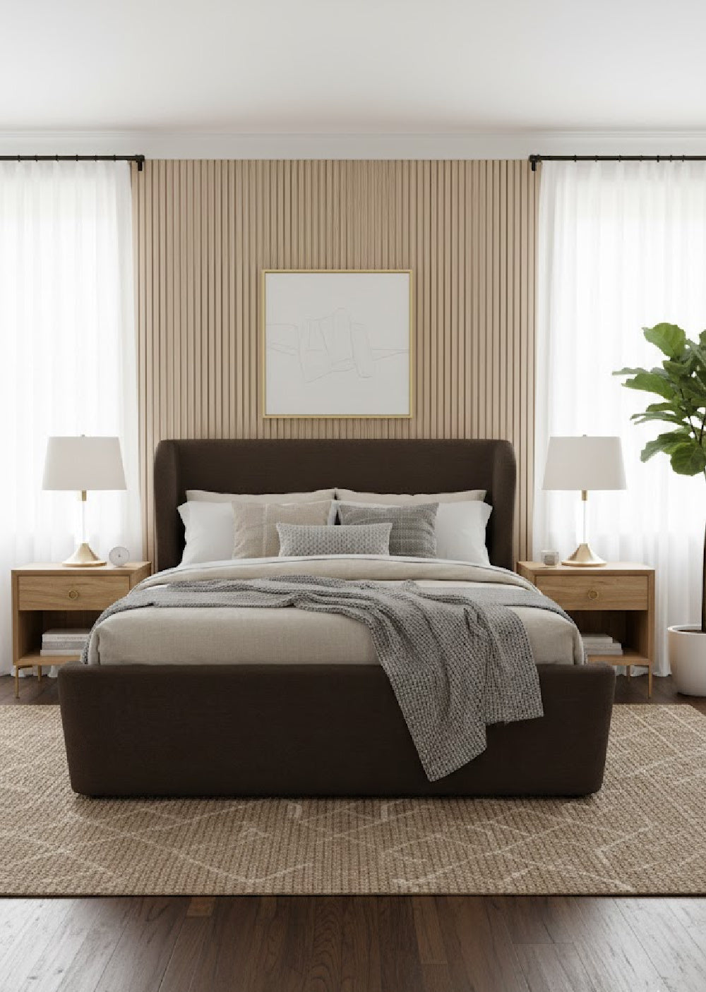 Modern European furniture - Upholstered Storage Bed - www.oroa.com