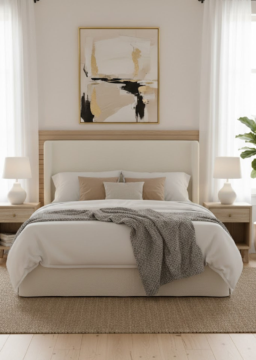 Modern European furniture - Upholstered Storage Bed - www.oroa.com