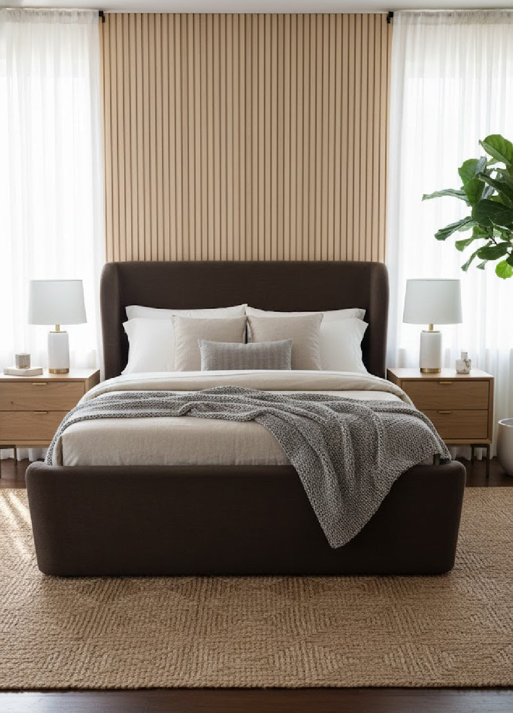 Modern European furniture - Upholstered Storage Bed - www.oroa.com