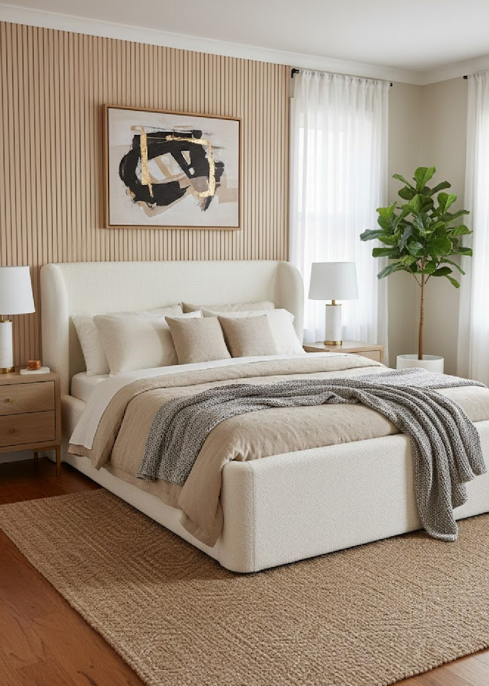 Modern European furniture - Upholstered Storage Bed - www.oroa.com
