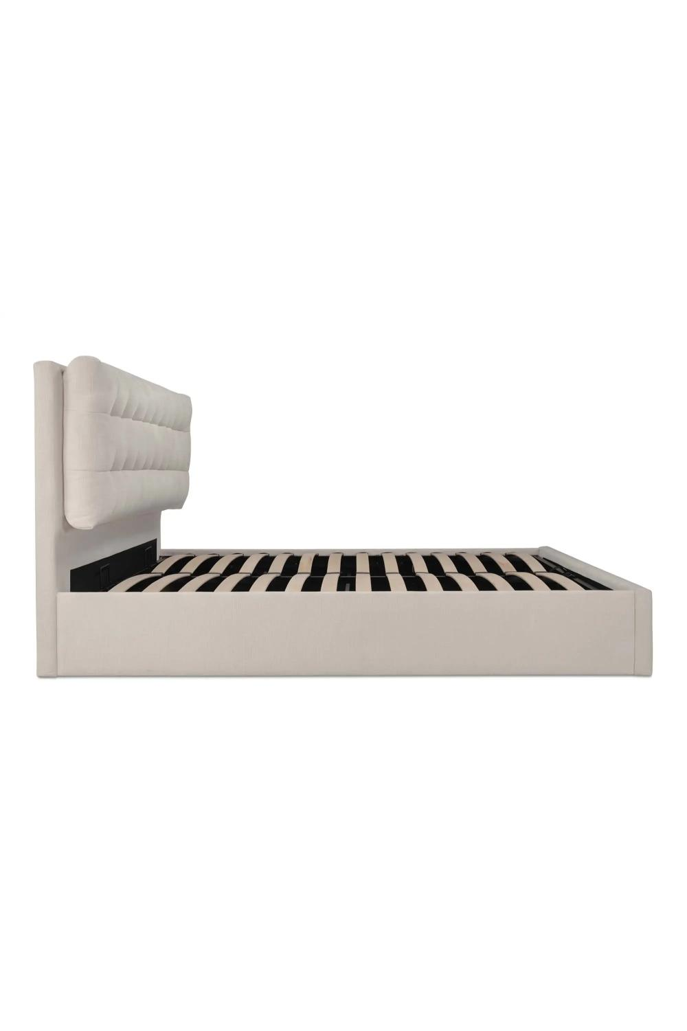 Modern European furniture - Tufted Storage Bed - www.oroa.com
